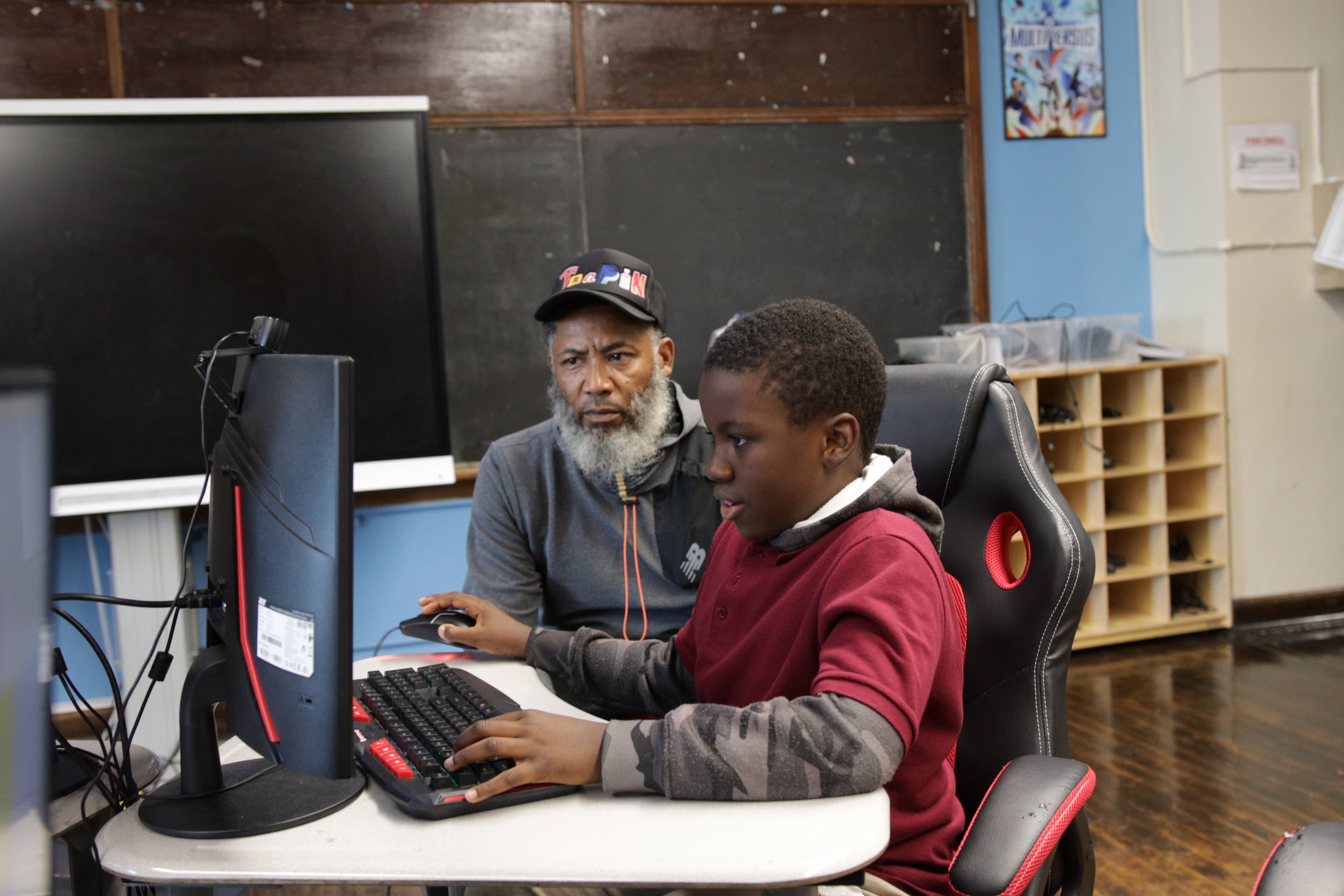 Mindset of Champions students competing